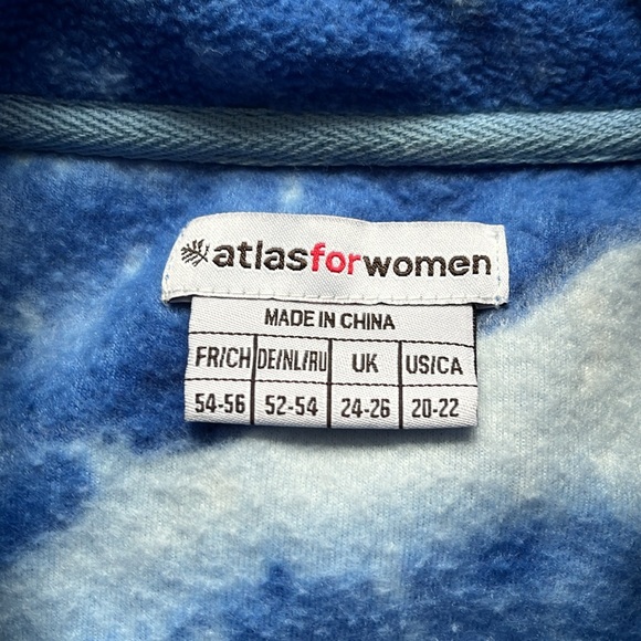 Vintage Y2K Tiger Fleece / XL / AOP / Atlas For Women - Picture 3 of 7